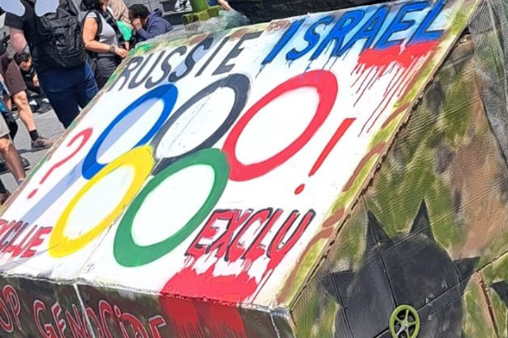 Jeux olympiques : sanctionner l’Etat d’Israël
