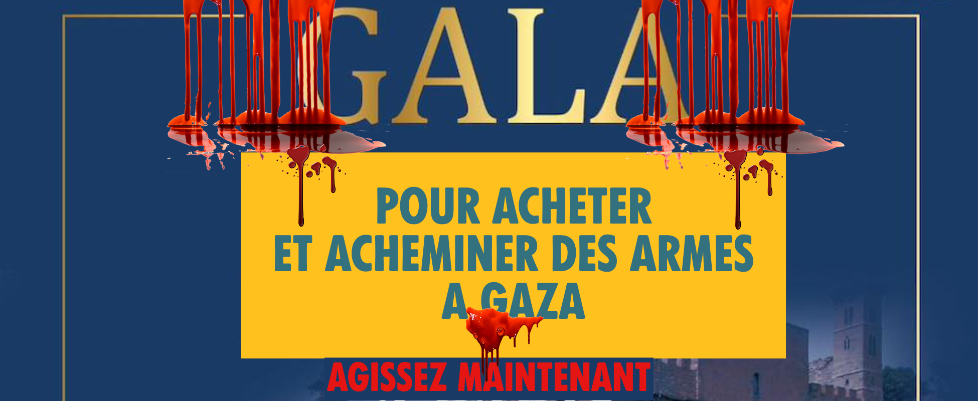 A propos du gala « Israël Is Forever » : appel unitaire